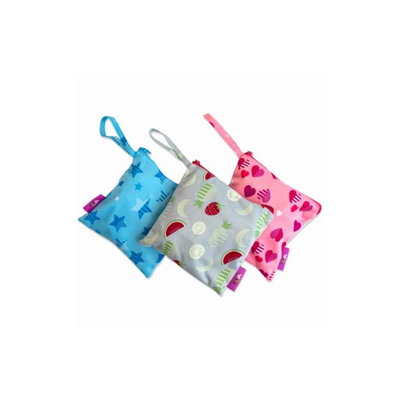 Bavoir Manches Longues Nomade Taille Unique Fruits Multi-coloured (TIDY TOT) - Image 2