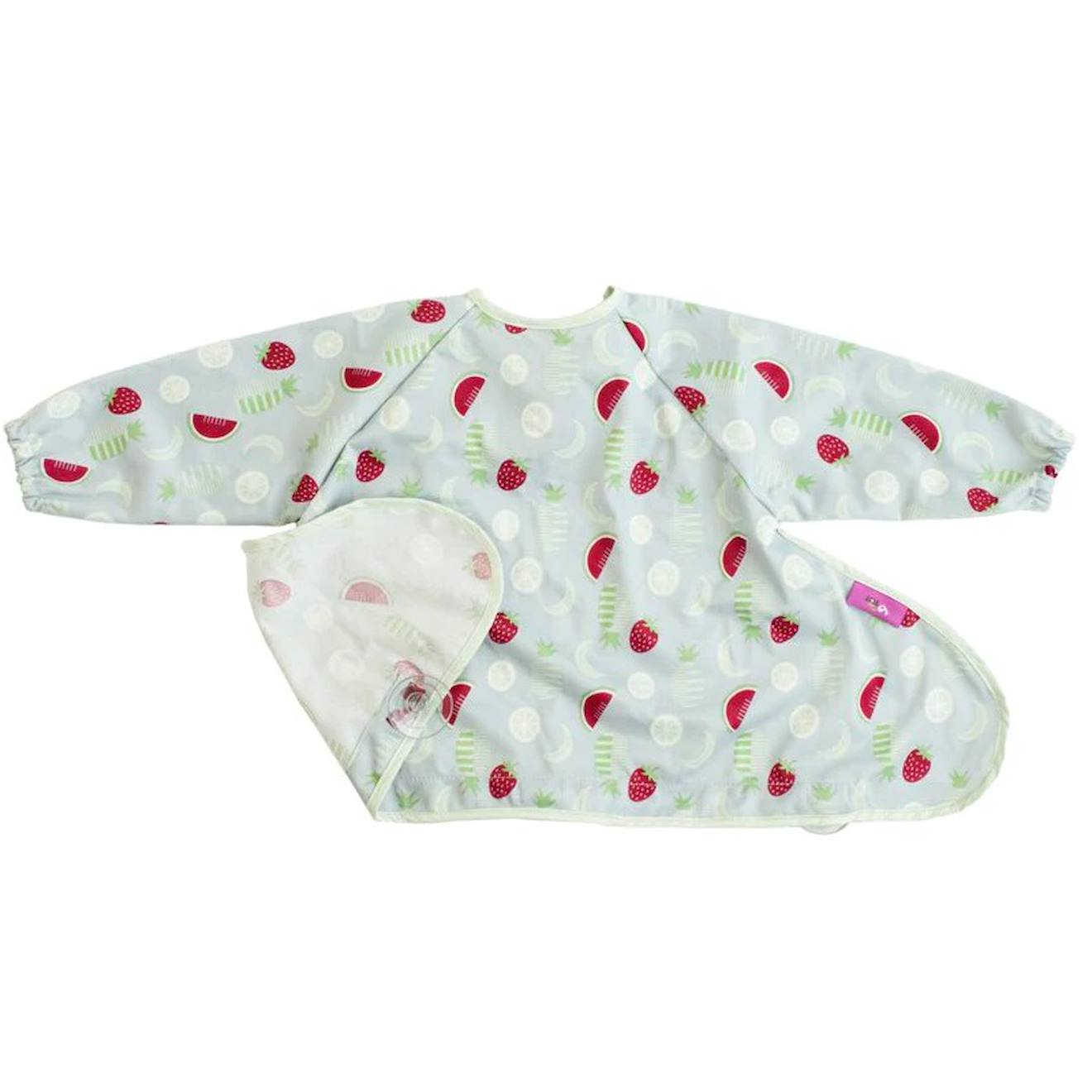 Bavoir Manches Longues Nomade Taille Unique Fruits Multi-coloured (TIDY TOT) - Image 1