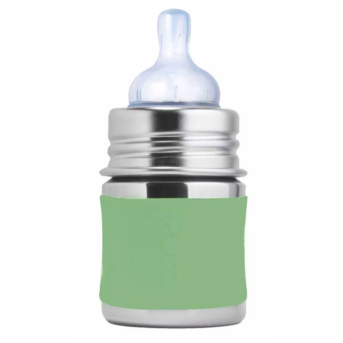 Biberon En Inox 150 Ml - Moss Vert