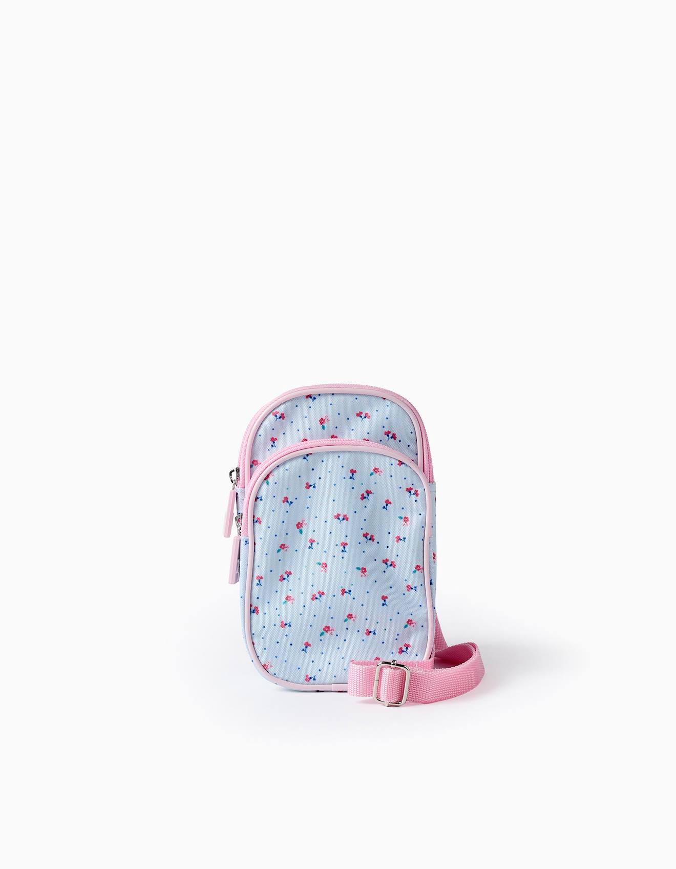 Sac Bandoulière Floral Rose Clair
