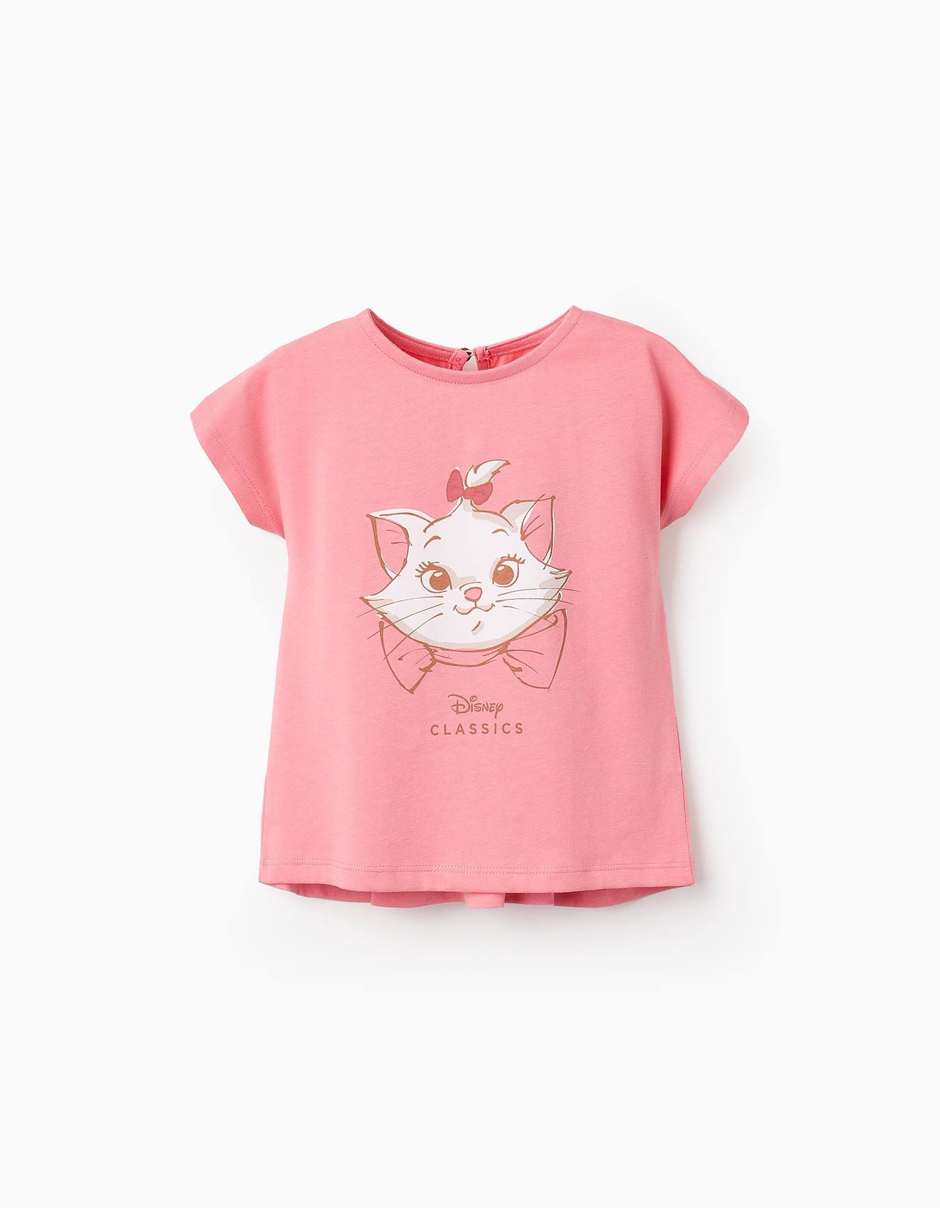 T-shirt En Coton À Volants Princesses Rose Clair