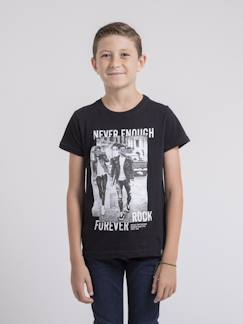 T-shirt col rond pur coton jamijel garçon  - vertbaudet enfant
