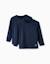 Pack 2 t-shirts à manches longues Blanc+Bleu foncé+Rouge 5 - vertbaudet enfant 