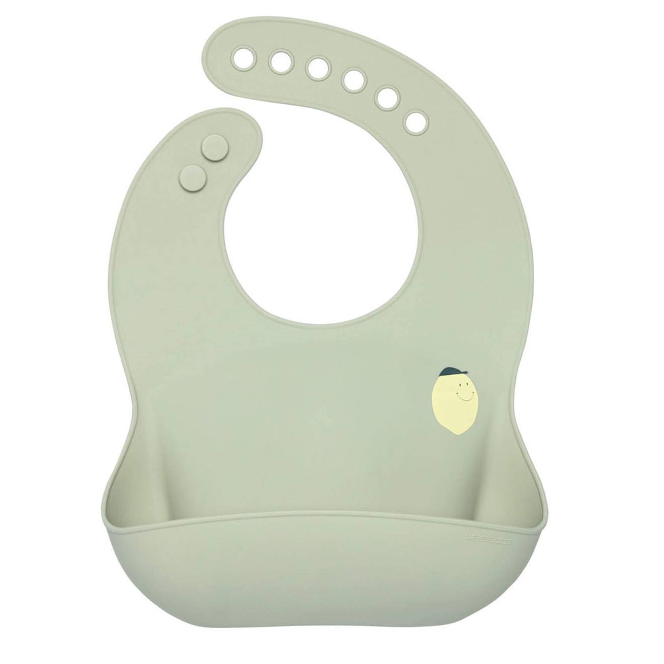 Bavoir En Silicone - Happy Fruits Citron Vert