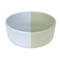 Puériculture-Bol en silicone - happy fruits - citron
