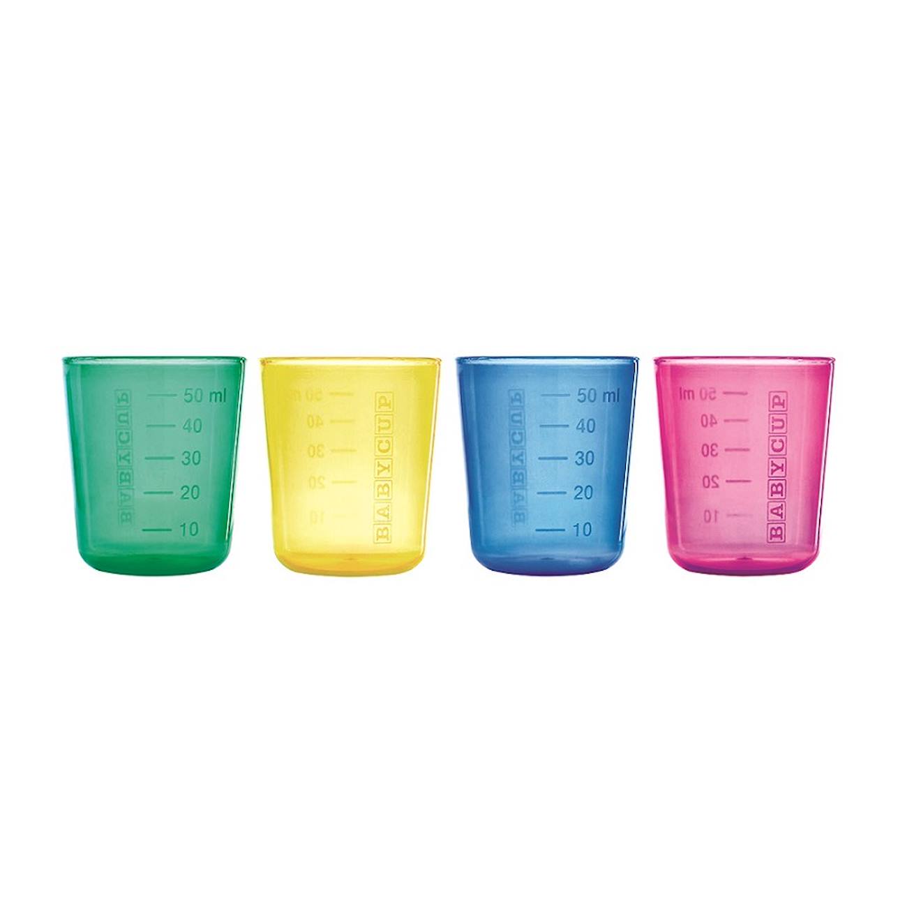 Lot De 4 Premières Tasses D'apprentissage Multicolore (Babycup) - Image 1