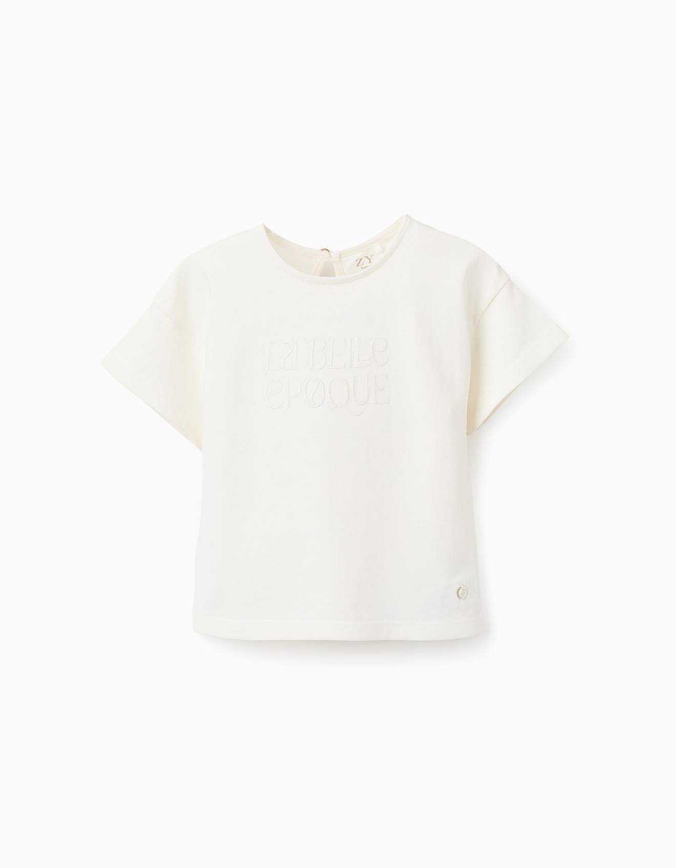 T-shirt De Coton Blanc