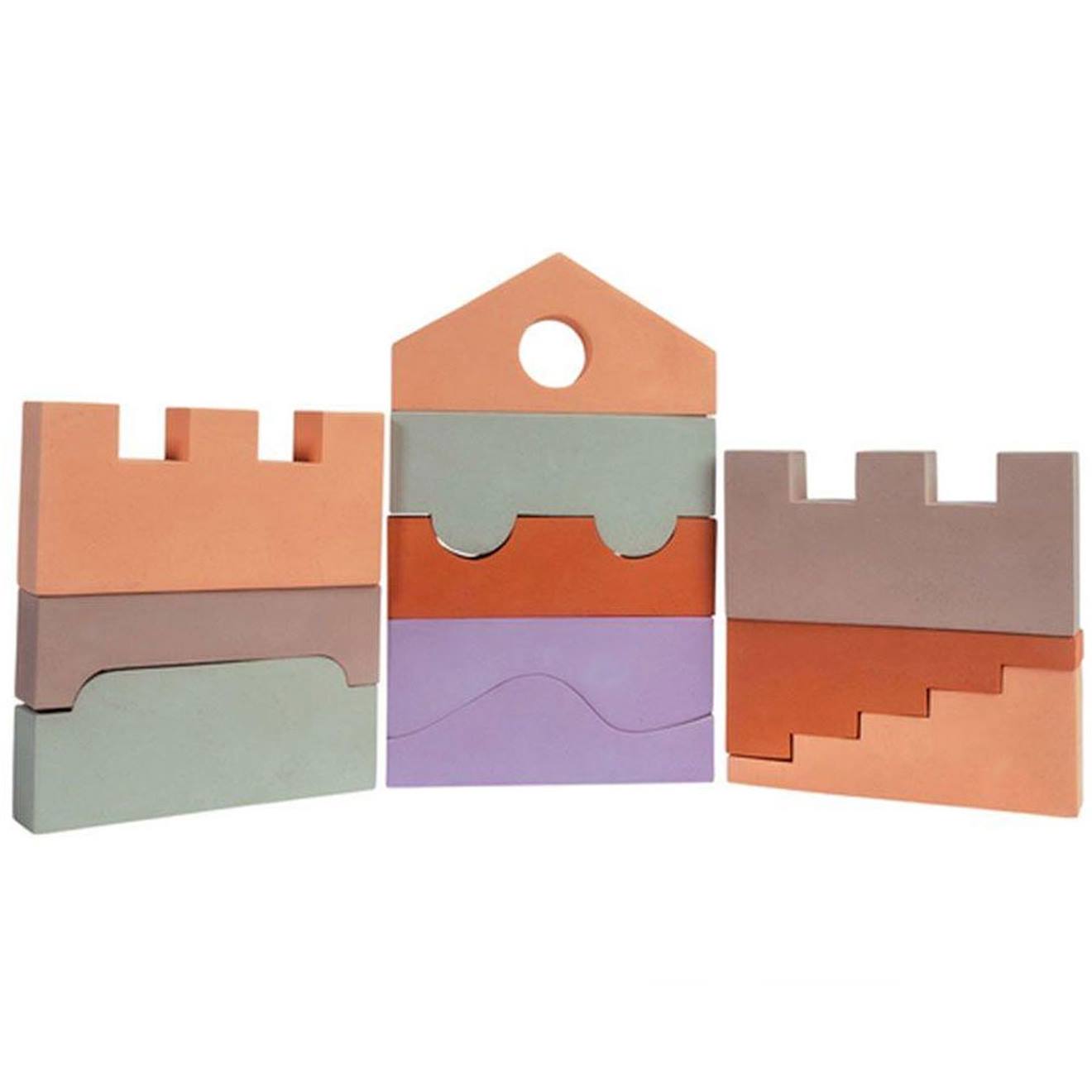 Bloc Puzzle - Earth Multi-coloured