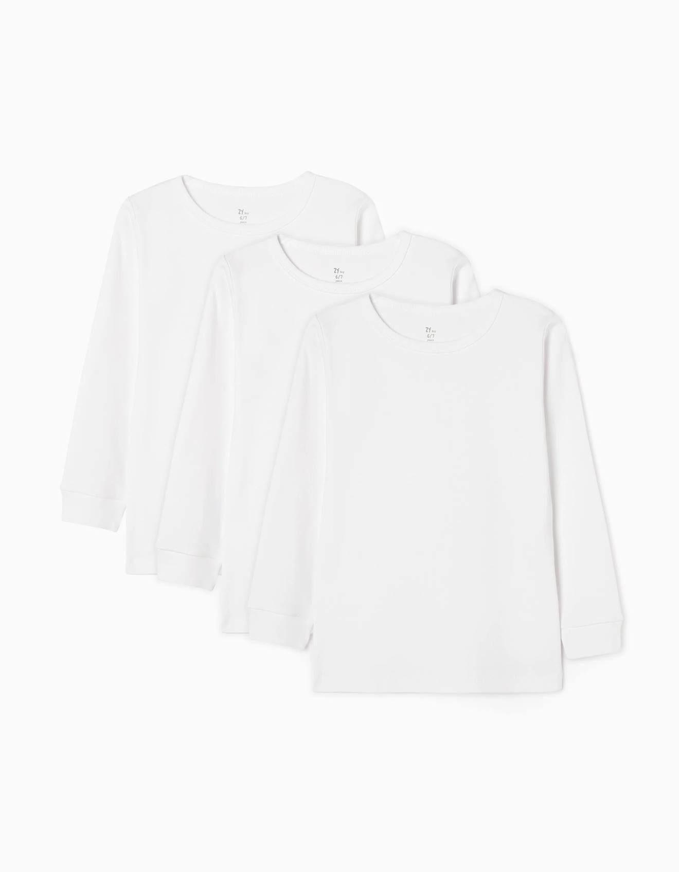 Pack 3 Maillots De Corps Blanc