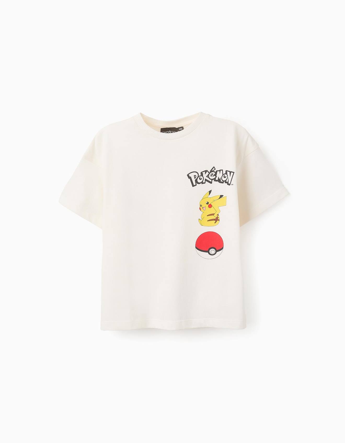 T-shirt De Coton Pokémon Blanc