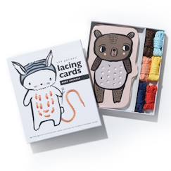 Jouet-Cartes de laçage - bébés animaux