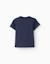 Pack 2 t-shirts unis en coton Blanc+Bleu foncé+Rouge 6 - vertbaudet enfant 
