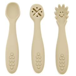 Puériculture-Lot de 3 cuillères d'apprentissage en silicone