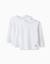 Pack 2 t-shirts à manches longues Blanc+Bleu foncé+Rouge 1 - vertbaudet enfant 