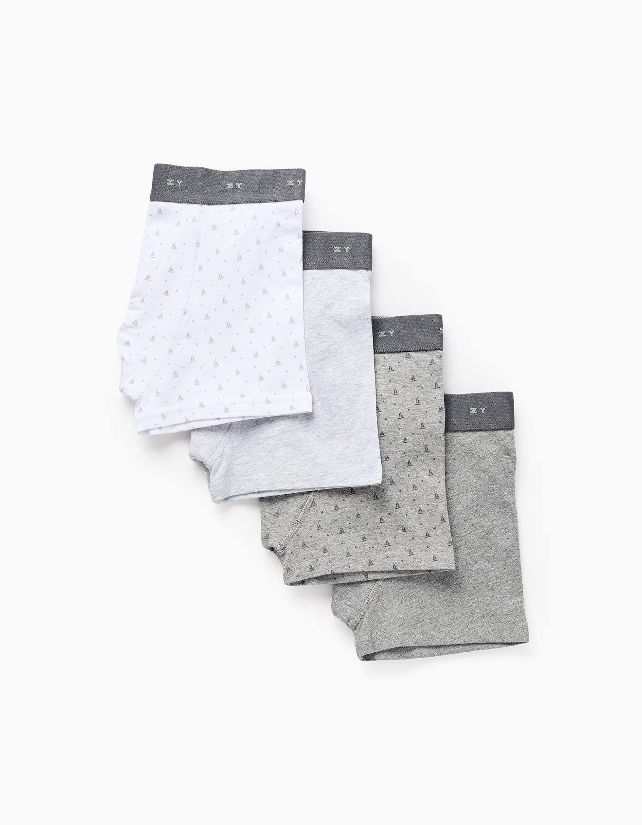 Pack 4 Boxers Multicolore