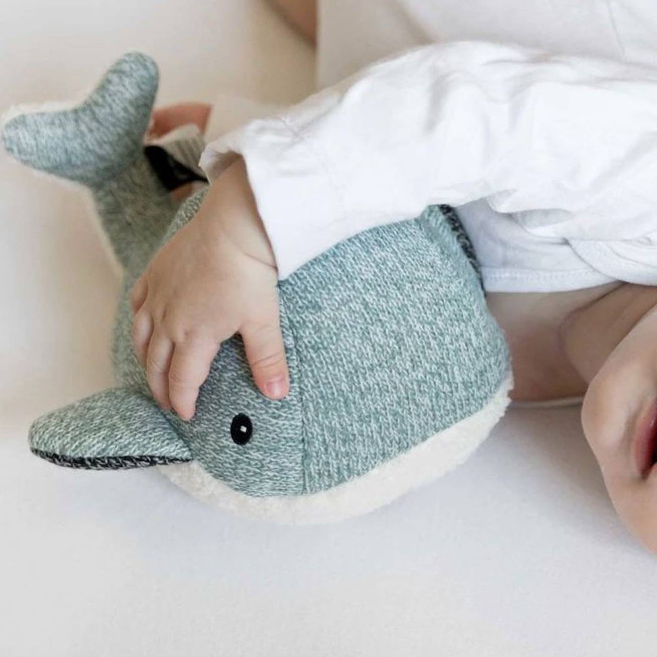 Peluche Bruit Blanc Moby La Baleine Vert (Flow) - Image 2