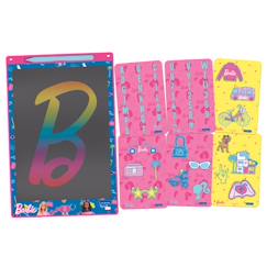 -Tablette à dessins électronique multicolore barbie