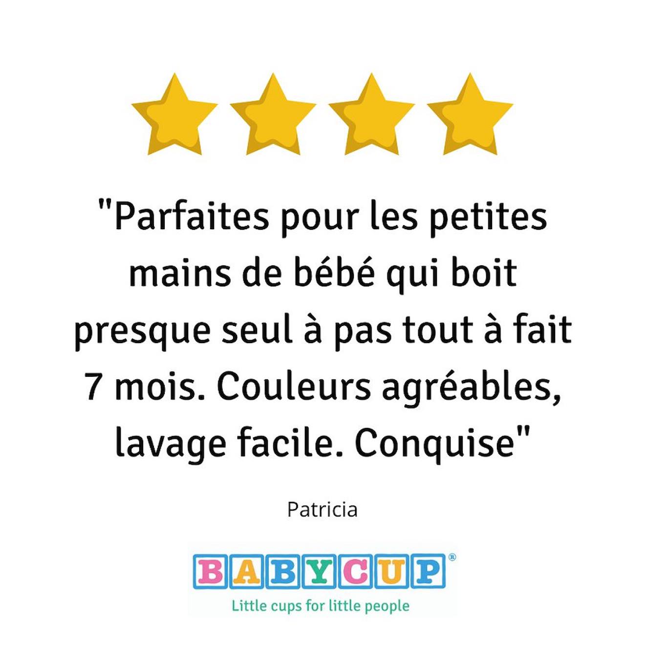 Lot De 4 Premières Tasses D'apprentissage Vert (Babycup) - Image 2