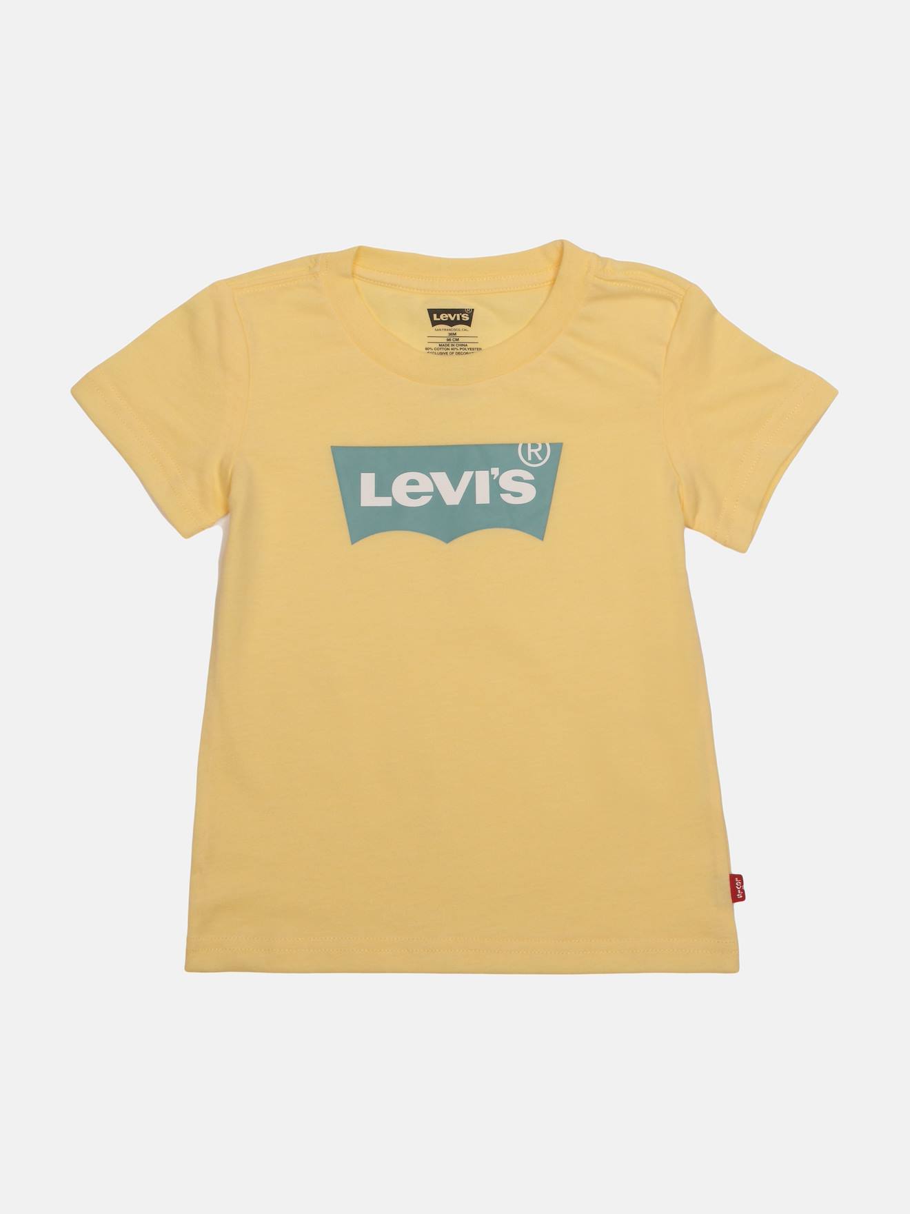 T-shirt Logotypé Jaune