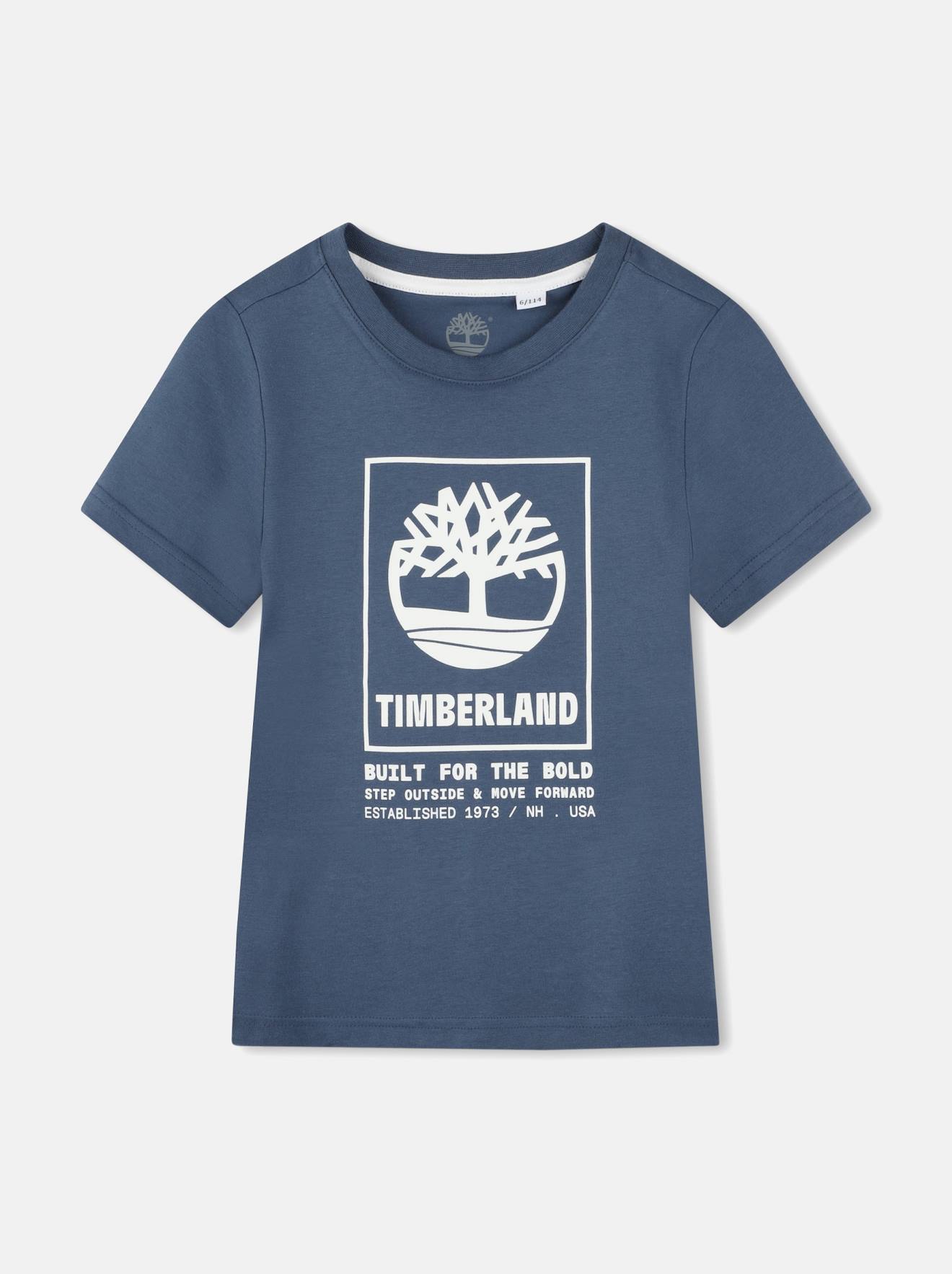 T-shirt Manches Courtes Bleu