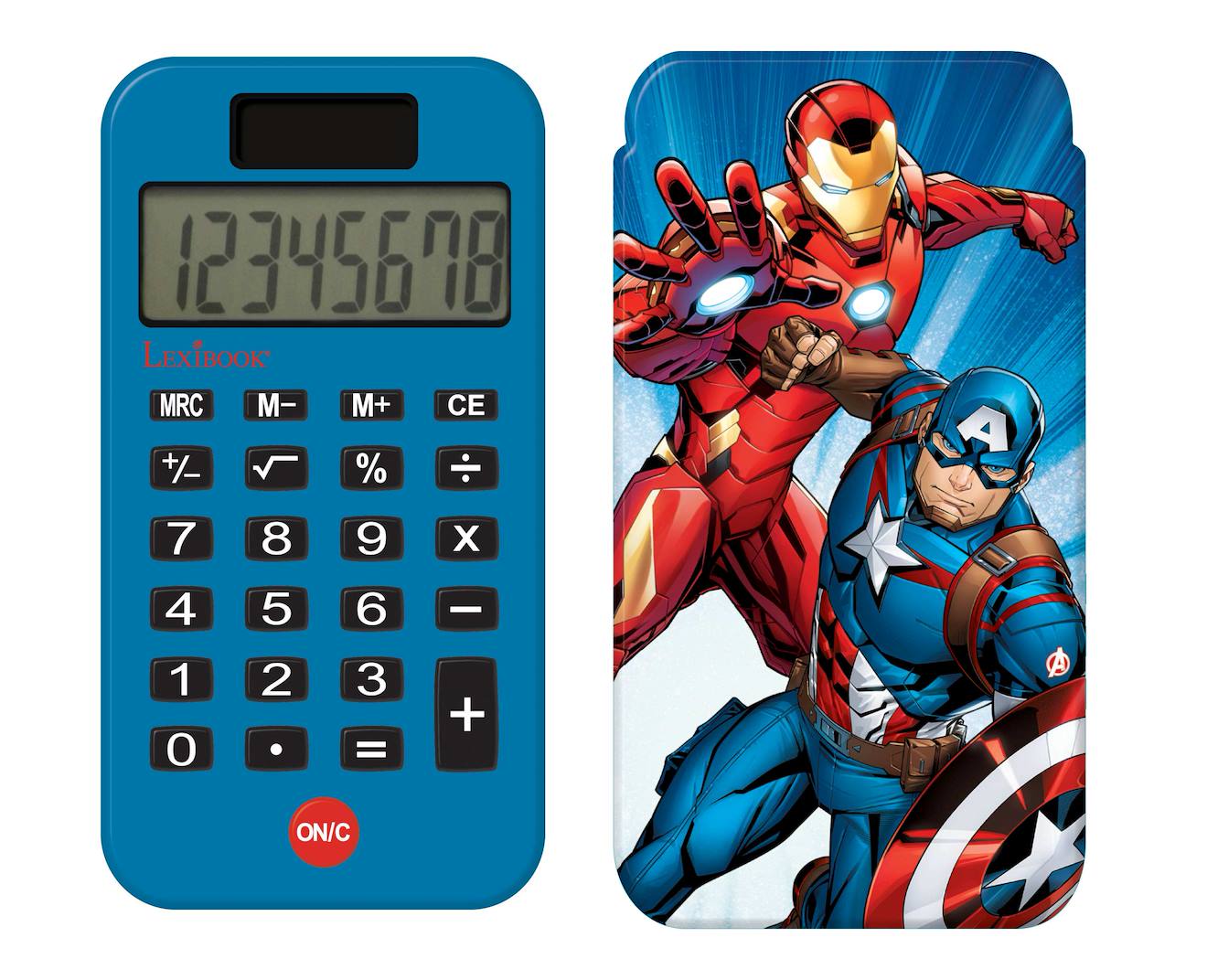 Calculatrice De Poche Avengers Bleu