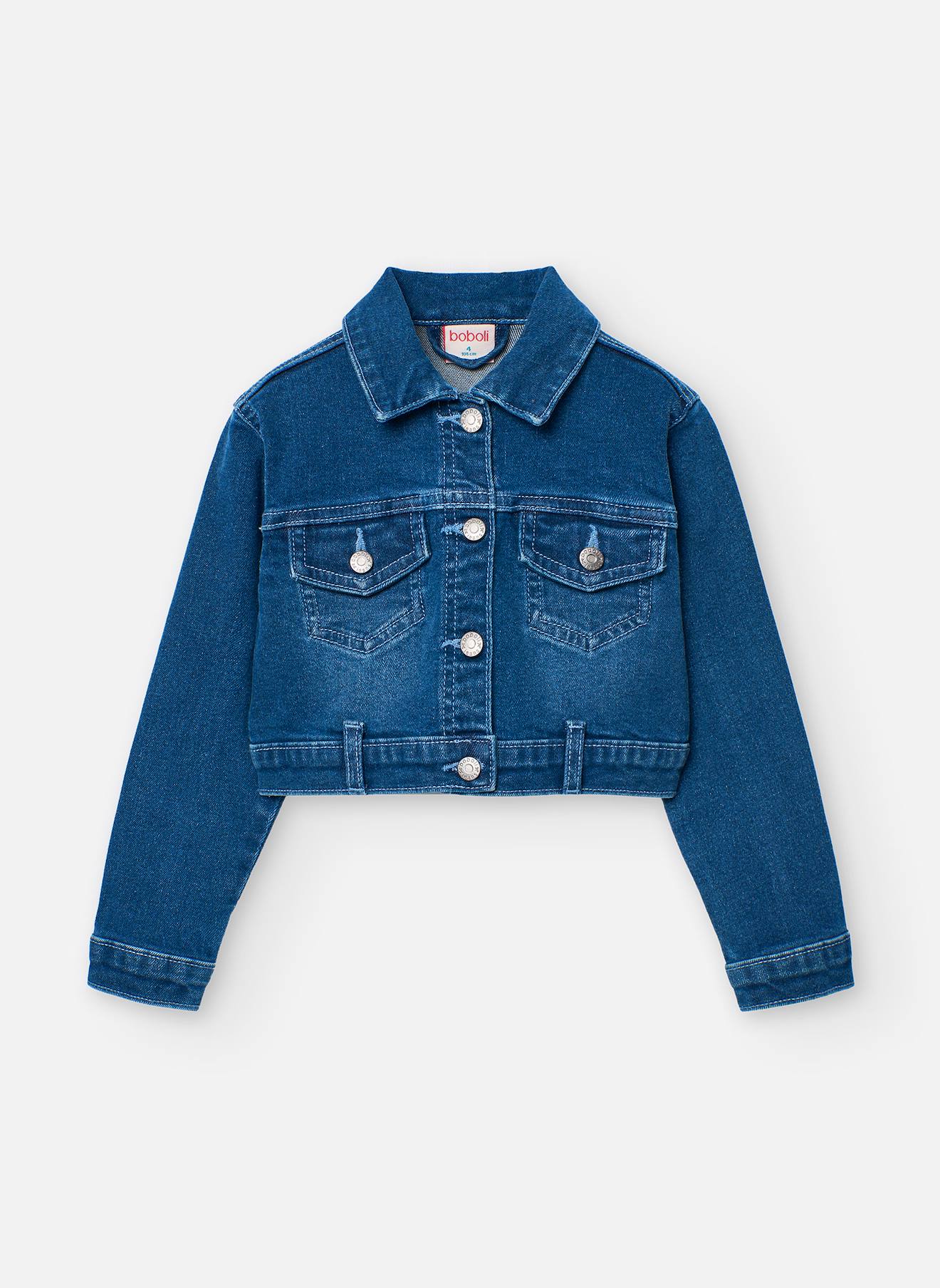 Veste En Jean Bleu