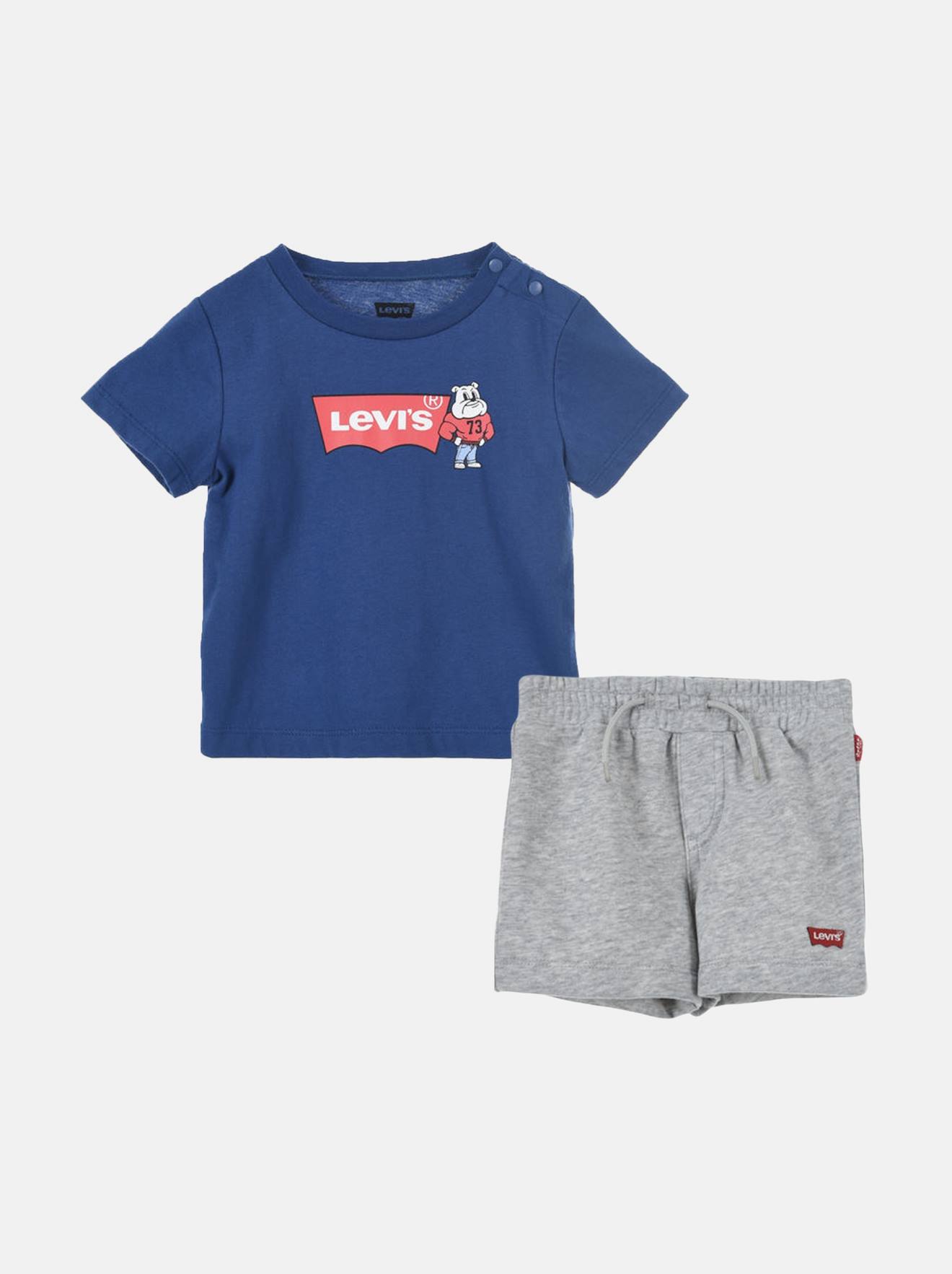 Ensemble 2 Pièces Bleu / Gris