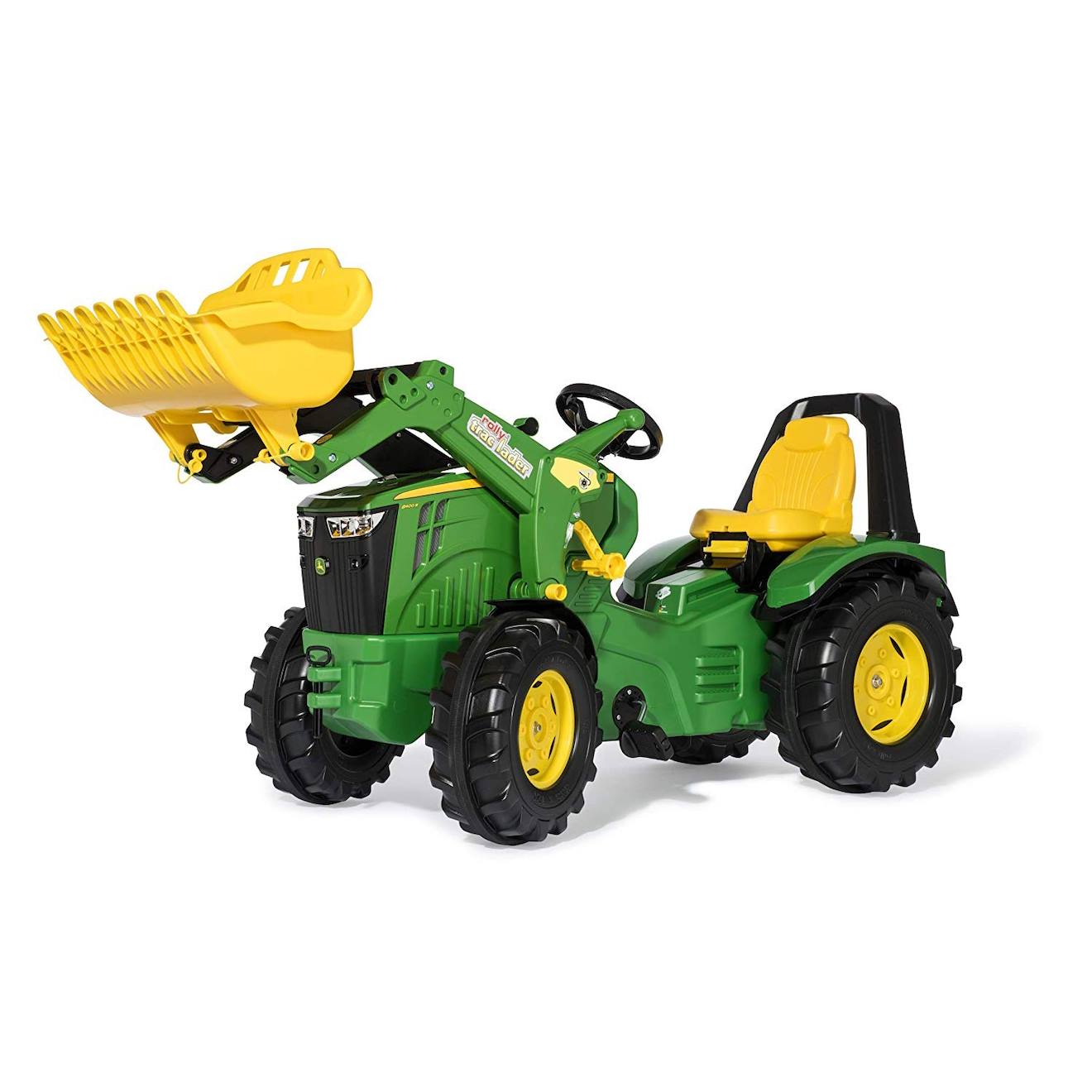 Tracteur À Pédales Rolly X-trac Premium John Deere Vert Et Jaune