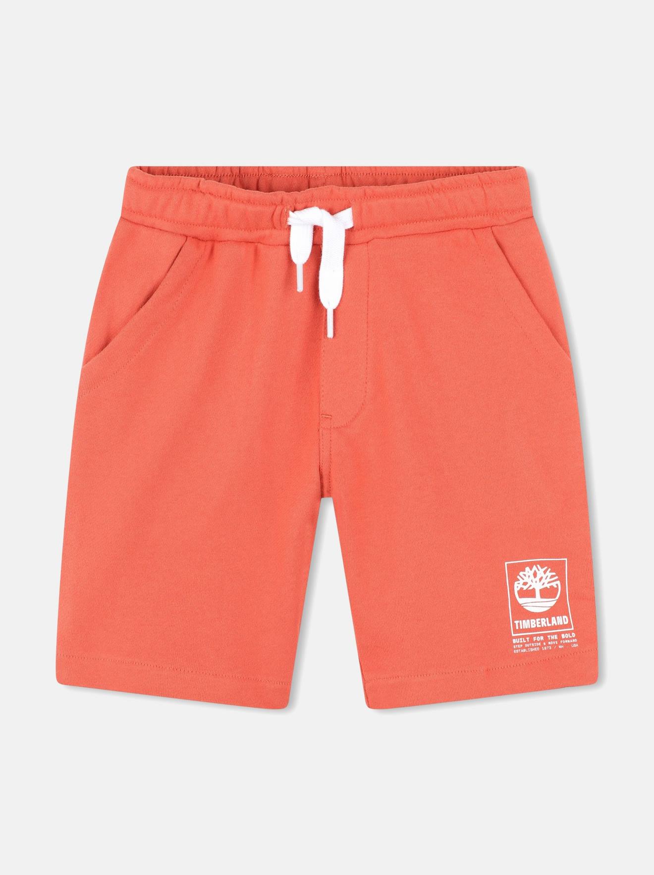 Bermuda Taille Élastique Orange