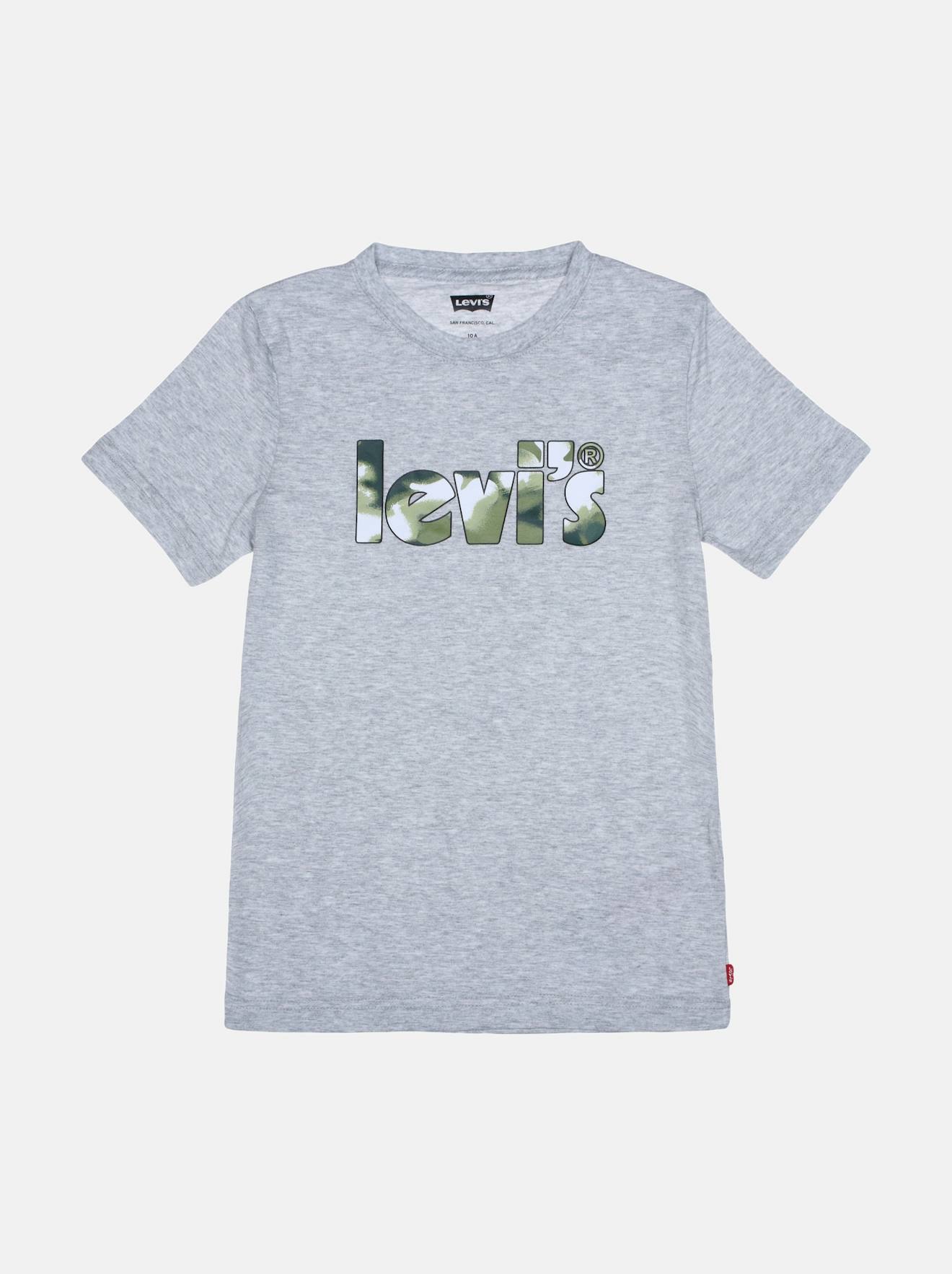 T-shirt Col Rond Gris