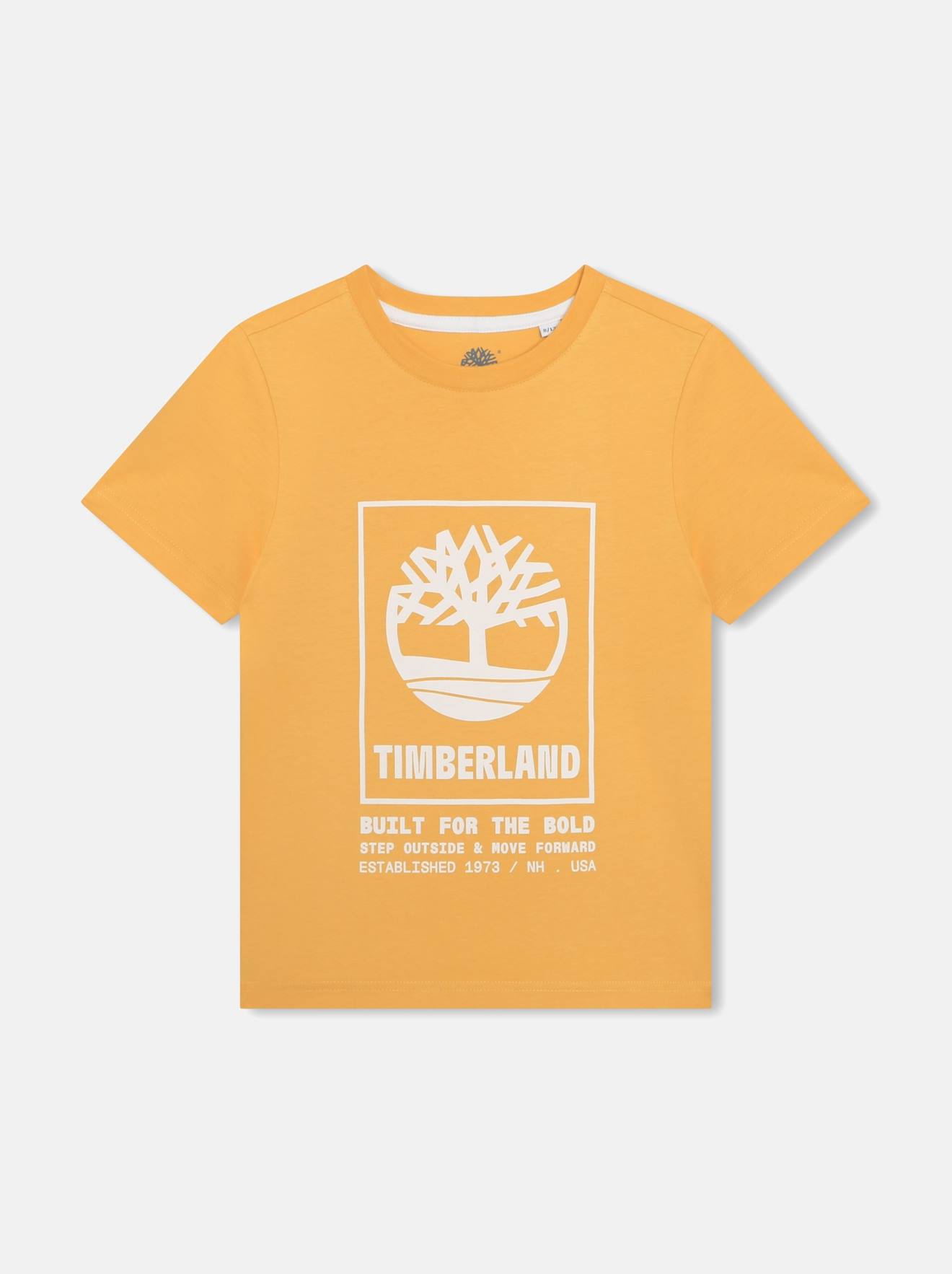 T-shirt Manches Courtes Jaune