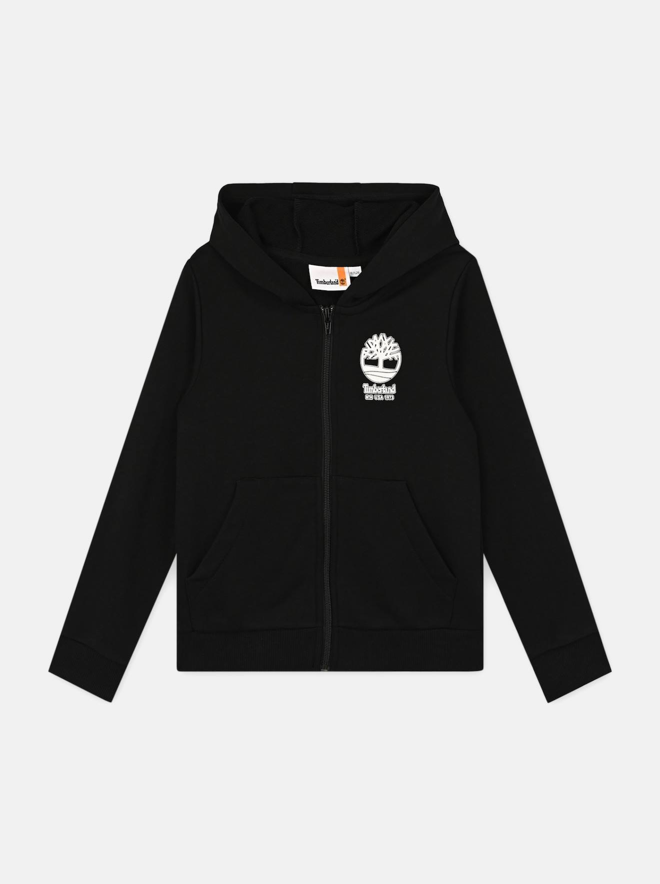 Sweat Zippé À Capuche Noir
