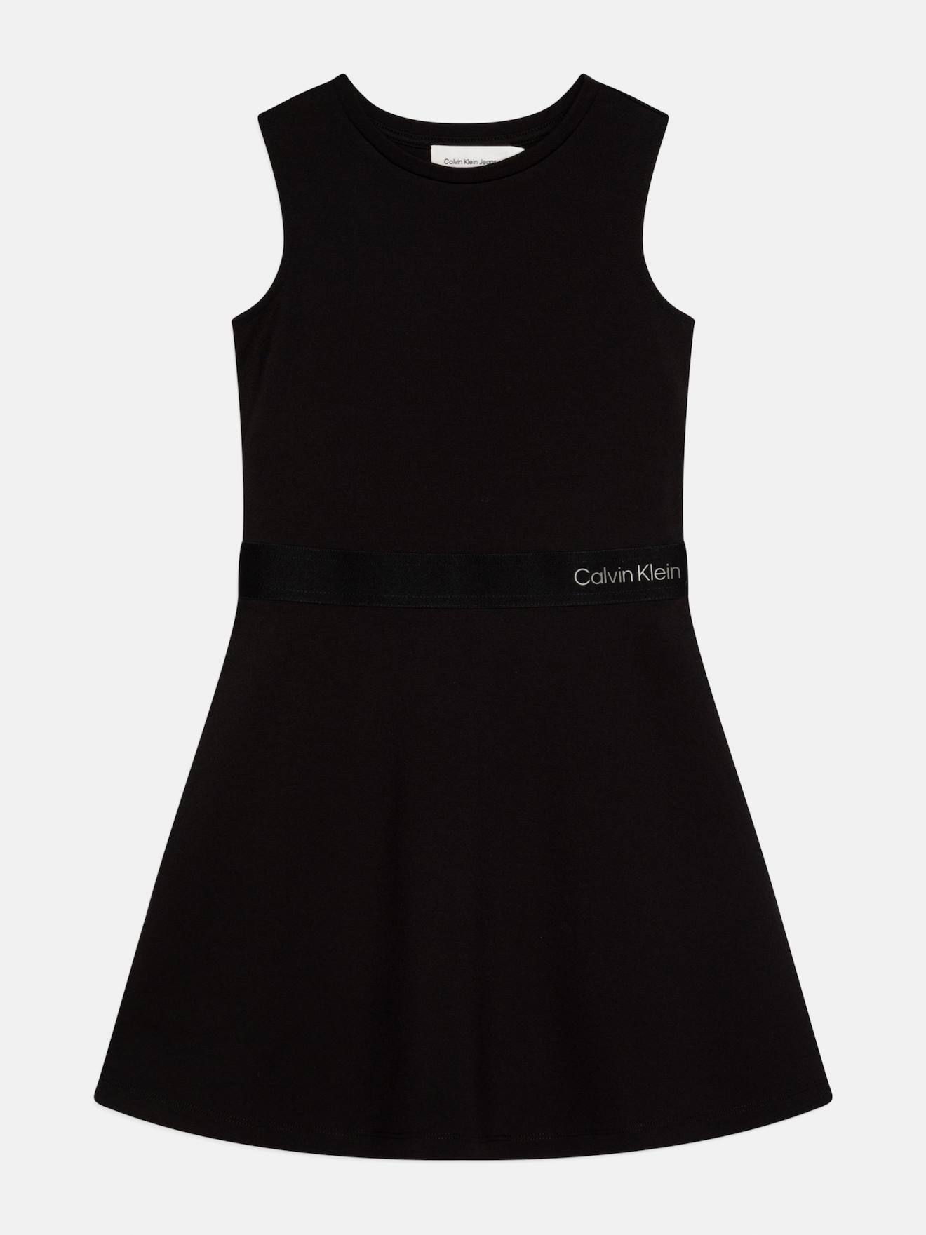 Robe Taille Élastique Black