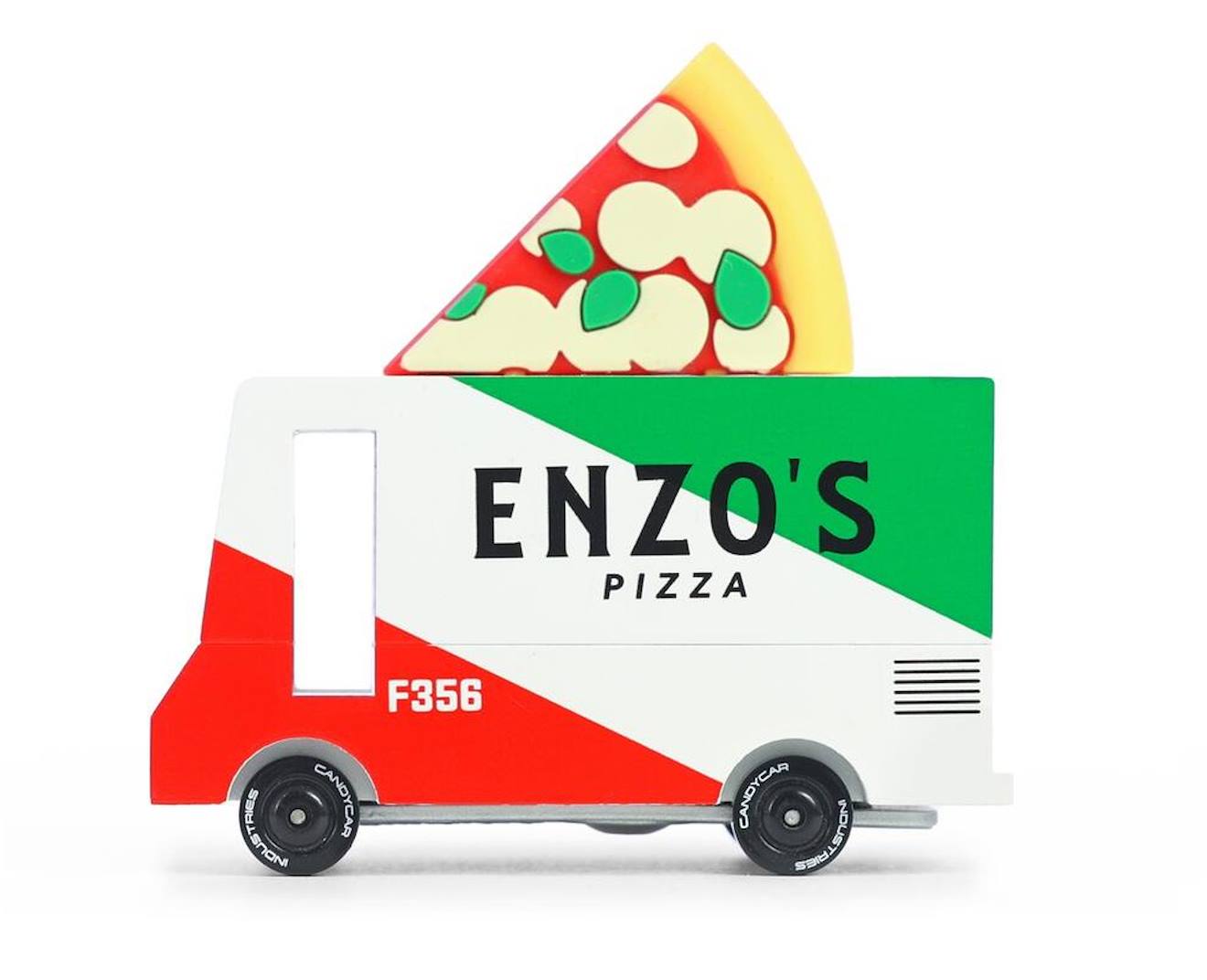 Pizza Camion Van Rouge