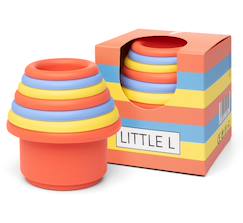 Jouet-Gobelets gigognes en silicone