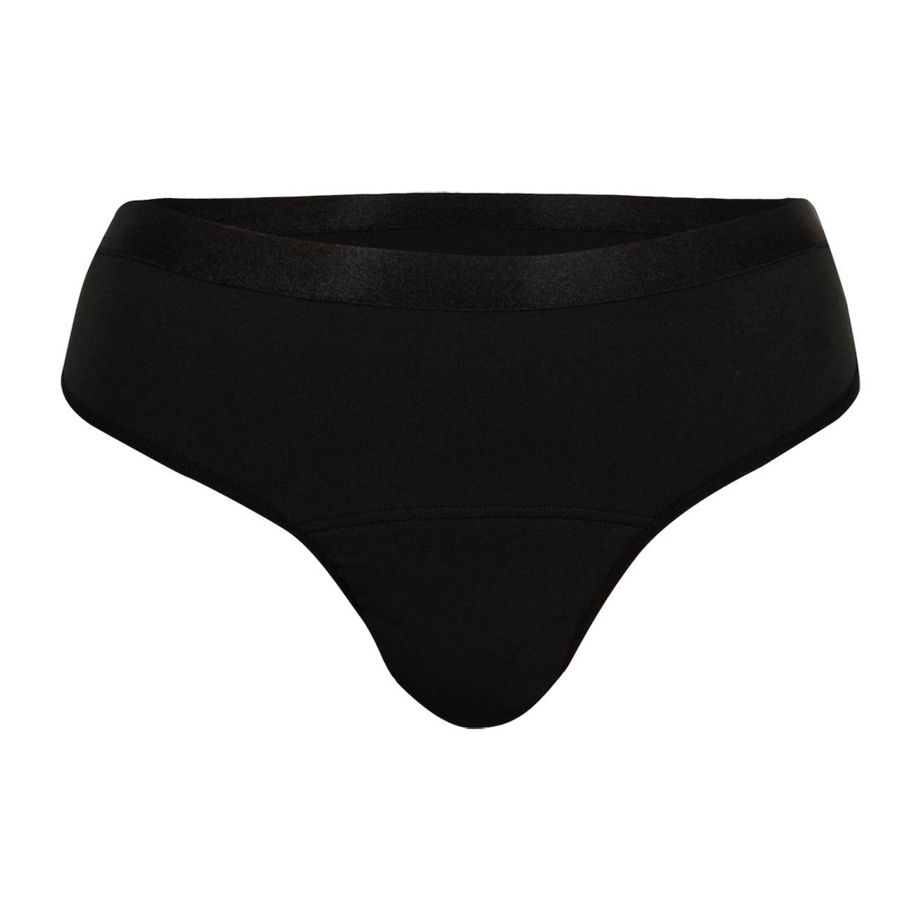 Tanga Menstruel Femme Noir
