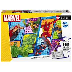 Jouet-Puzzle les avengers contre les méchants 60 pcs