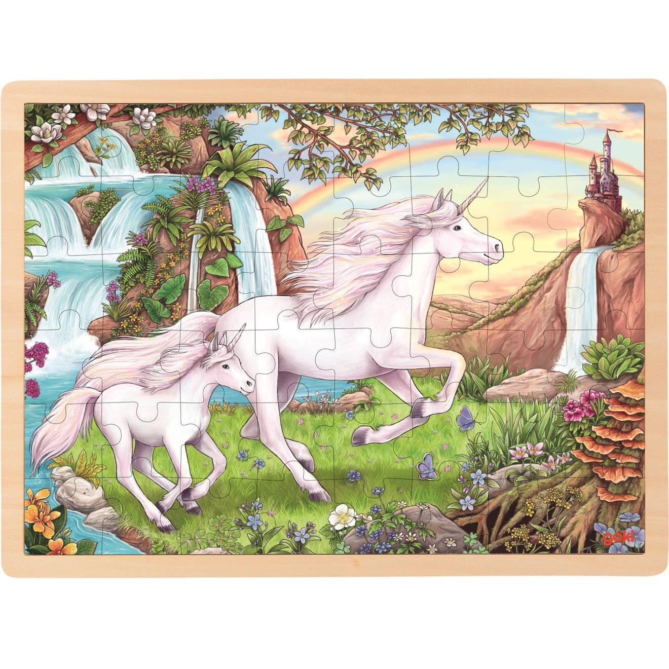 Puzzle Licorne Beige