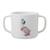Tasse deux anses avec bec amovible pierre lapin Blanc 2 - vertbaudet enfant 