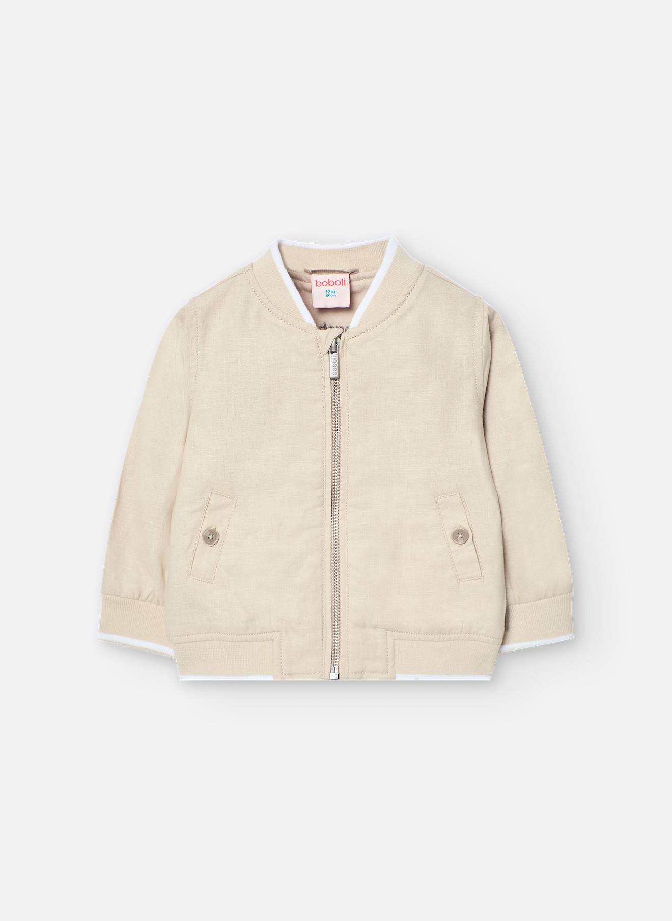 Veste En Lin Beige