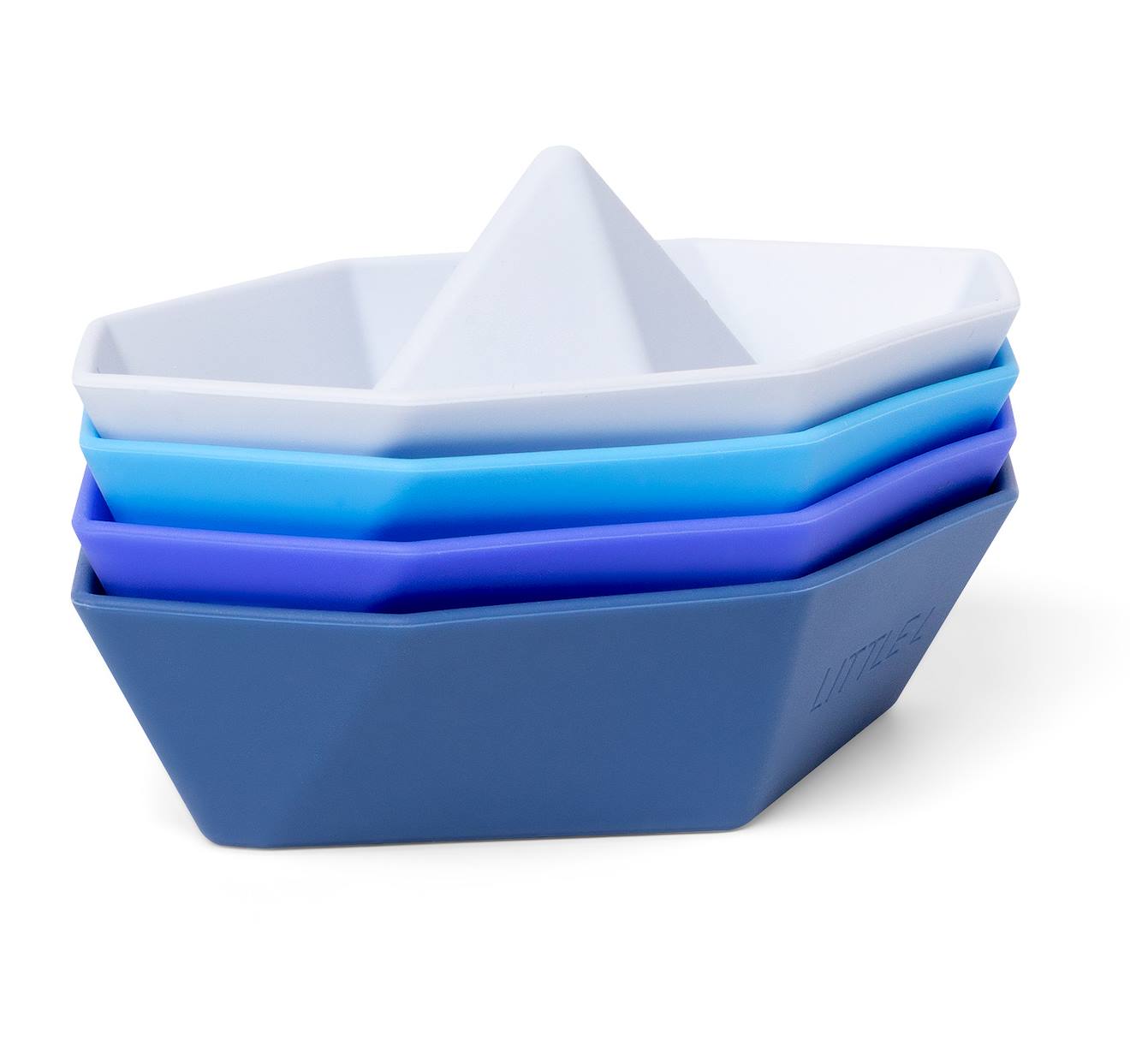 Jouets De Bain En Silicone Bateaux Bleu