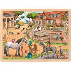 Jouet-Puzzle centre équestre