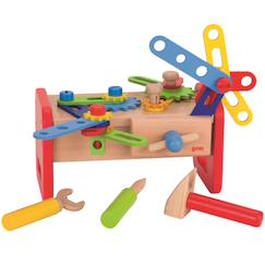 Jouet-Jeux d'imitation-Maison, bricolage et métiers-Petit établi