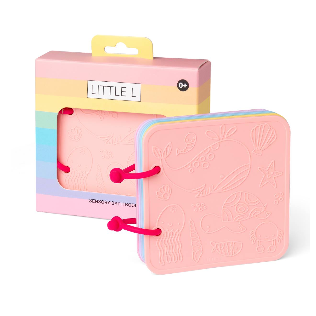 Livre De Bain En Silicone Rose Rose