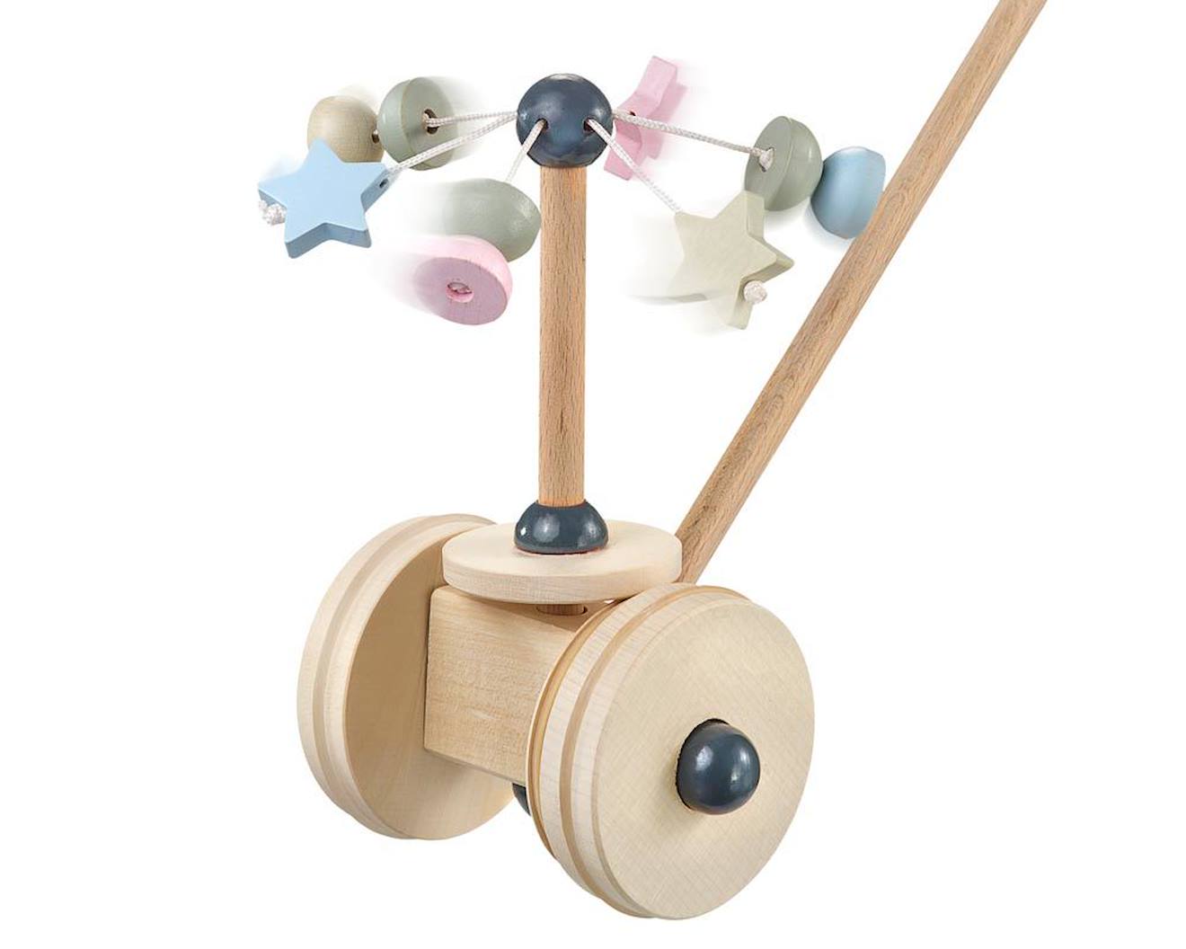 Carrousel Étoilé À Pousser Beige