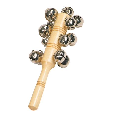 Goki - Bâton Avec 13 Clochettes Beige
