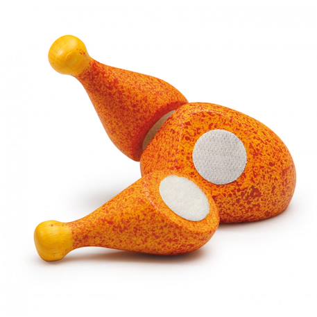Erzi - Poulet Grillé En Bois À Couper Orange