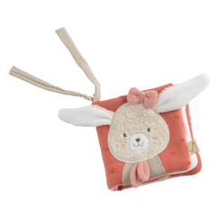 Jouet-Premier âge-Livre d'éveil bébé en coton bio - petit soleil