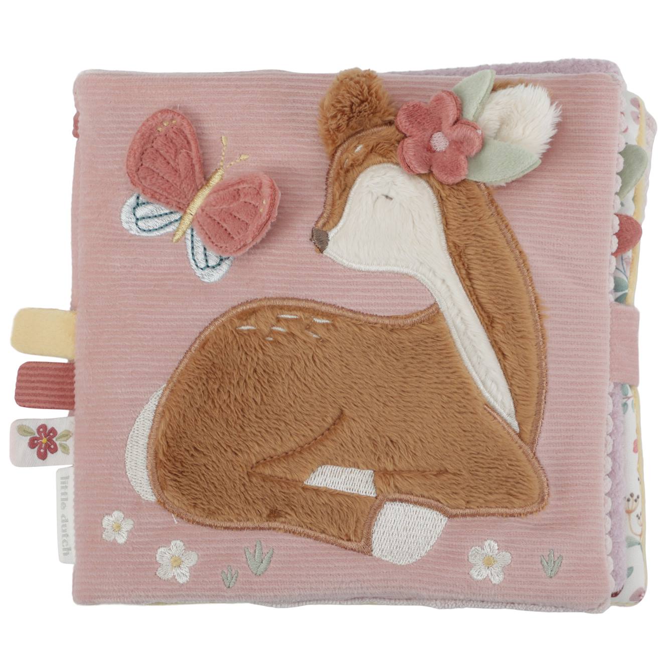 Livre D'activités Tissu Fairy Garden Rose