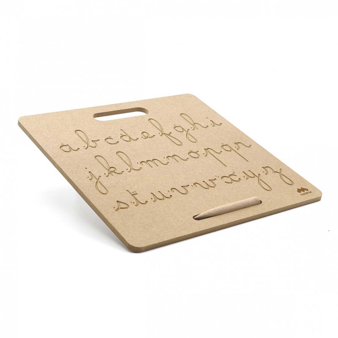 Tablette D'écriture Montessori Français Marron (Mazafran) - Image 2